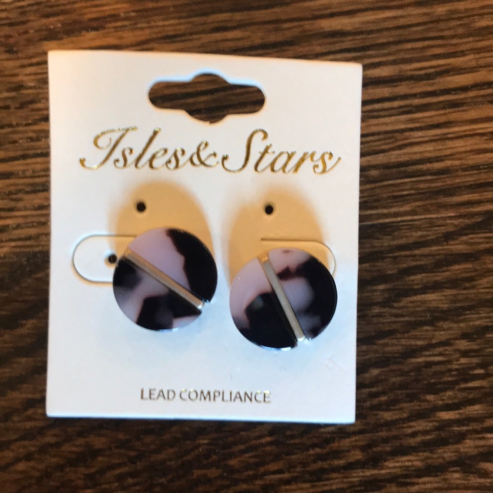Tortoise earrings